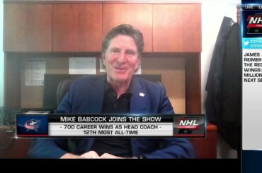 New Blue Jackets head coach Mike Babcock on his return to the league