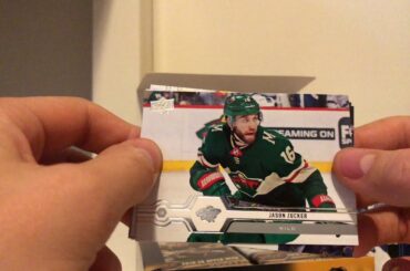 Upper Deck 2019-20 Series 1 Retail Box Break - Pack #2 NHL Hockey Cards Unboxing -Chasing YOUNG GUNS