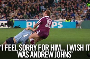 Gordon Tallis speaks on his famous rag-dog tackle on Brett Hodgson | League Legends | Fox League