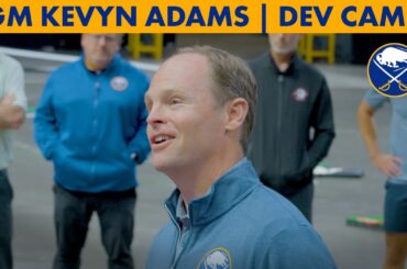 "It's Important To Know Why You're Here" | Buffalo Sabres GM Kevyn Adams Opens 2023 Development Camp