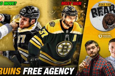 Bruins DESPERATELY Need Patrice Bergeron + Milan Lucic a Good Fit? | Poke the Bear