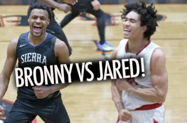 Bronny James WILD PLAYOFF BATTLE Vs Jared McCain Goes DOWN TO THE WIRE!