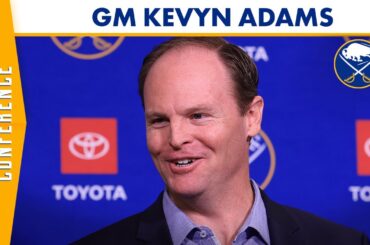 "I'm Excited To See These Guys On The Ice" | Buffalo Sabres GM Kevyn Adams | Development Camp