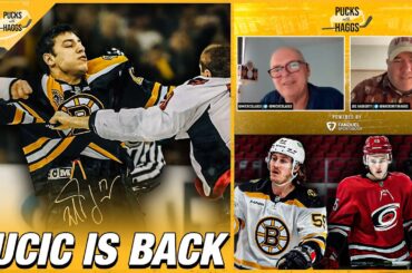 Bruins Free Agent Reaction: Milan Lucic RETURNS + Bertuzzi Gone | Pucks w/ Haggs