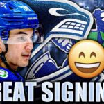 LET'S GO! CANUCKS MAKE ANOTHER GREAT SIGNING: AKITO HIROSE (Vancouver Top Prospects News Today 2023)