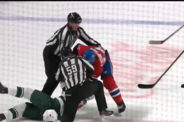 Nate Thompson vs Luke Kunin