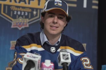 2023 #NHLDraft Availability: Matthew Mayich – 170th Overall – St. Louis Blues