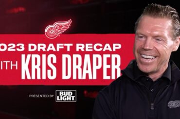 Kris Draper recaps the Red Wings 2023 NHL Draft