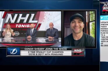 Conor Sheary talks signing with Lightning