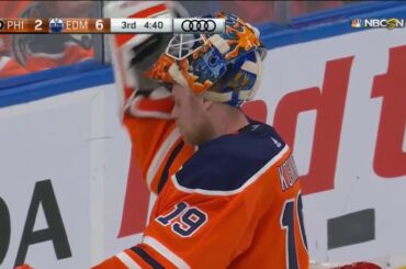 Oskar Lindblom Goal - Philadelphia Flyers vs Edmonton Oilers (10/16/19)