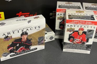 Unboxing 2022-23 Upper Deck Artifacts Hockey Hobby