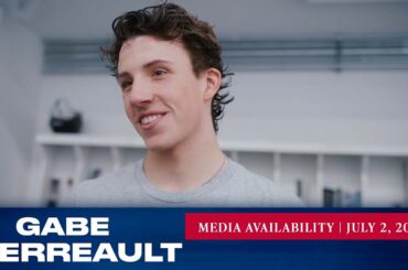 New York Rangers: Gabe Perreault Media Availability | July 2, 2023