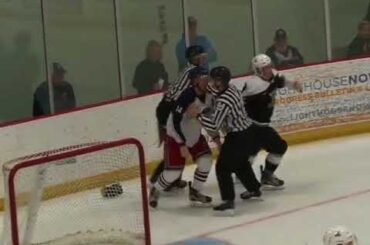 Hockey Fights - Fitzgerald vs Packman Oct 6