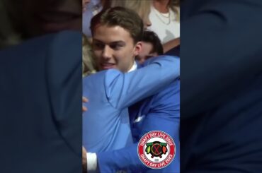 WATCH Connor Bedard react to getting drafted by the Chicago Blackhawks | CHGO Blackhawks Podcast