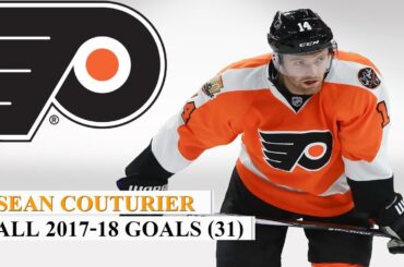 Sean Couturier (#14) All 31 Goals of the 2017-18 NHL Season