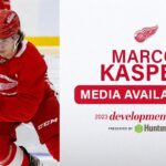 Marco Kasper at 2023 Detroit Red Wings Development Camp