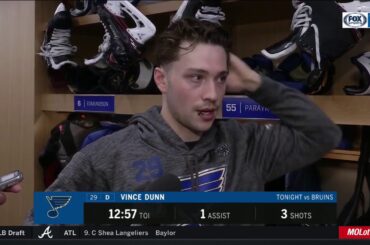 Dunn: 'We were disappointed with the short-handed goal, but we didn't panic'