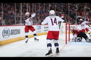 Emil Bemström 1st NHL Goal (Nov. 7, 2019) (All Calls)