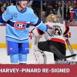 Montreal Canadiens re-sign Rafael Harvey-Pinard, plus Laval Rocket and Habs development camp updates