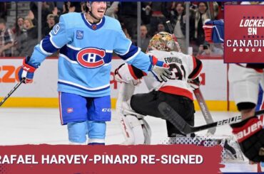 Montreal Canadiens re-sign Rafael Harvey-Pinard, plus Laval Rocket and Habs development camp updates