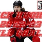 NJ Devils Jack Hughes 2022-2023 ALL GOALS Including Playoffs