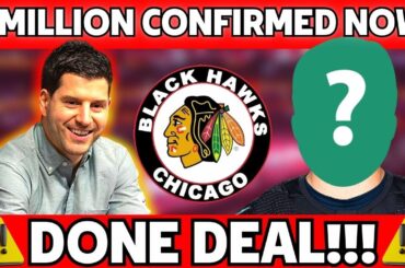 ✅CONFIRMED NOW! NEW PLAYER SIGNED! CHICAGO BLACKHAWKS NEWS TODAY!