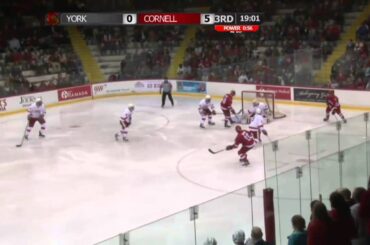 Highlights: Men's Ice Hockey vs. York Highlights - 10/19/13