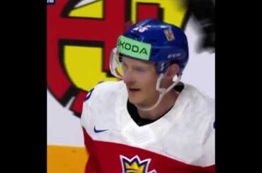 Dominik Kubalik Goal for Czechia (Assisted by #6 KEMPNY Michal and #23 SEDLAK Lukas) vs Kazakhstan