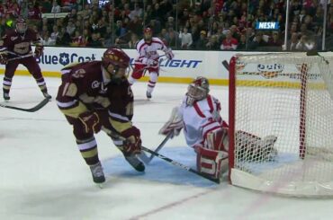 Chris Kreider scores a sick goal at the 2010 Beanpot 2/8/10 HD