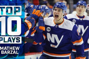 Top 10 Mathew Barzal plays from 2018-19