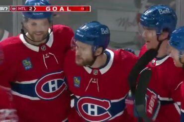 Denis Gurianov sets up Drouin's goal vs Lightning (21 mar 2023)