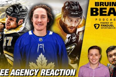 Bruins Free Agency Reaction: Tyler Bertuzzi Gone + More Moves? | Bruins Beat
