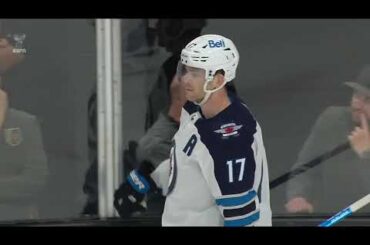 Vlad Namestnikov assists on Lowry's second goal vs Vegas in game 1 (2023)