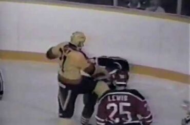 Cam Neely vs Craig Wolanin