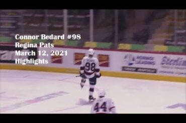 Connor Bedard vs Prince Albert March 12, 2021 / WHL Debut (2+0) (First Goal)