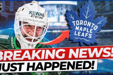JUST CONFIRMED! ANNOUNCED NOW! TORONTO MAPLE LEAFS NEWS! NHL NEWS!