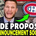 🔥🏒🔵 WE'VE BEEN WAITING FOR THIS FOR SO LONG! VERY GOOD!  Latest Habs News Today! NHL