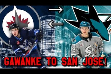 Winnipeg Jets Trade Leon Gawanke To San Jose Sharks for Artemi Kniazev!!