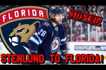 Florida Panthers Sign Kevin Stenlund to 1x1M Contract!! Jets Fan Reaction!!