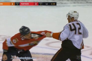 Josh Manson vs Micheal Haley Oct 26, 2017