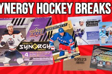 2022-23 Upper Deck Synergy Hockey CASE BREAKS !!