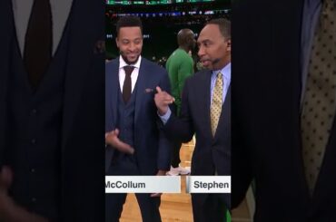 National best friend day featuring CJ McCollum and Stephen A. Smith 🙌