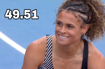 Sydney McLaughlin Incredible Performance (49.51) 400 Meters || NYC Grand Prix 2023