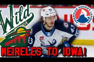 Minnesota Wild Sign Greg Meireles to AHL Contract!! Jets Fan Reaction!!