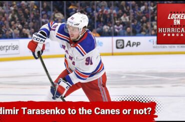 What is going on between Vladimir Tarasenko and the Carolina Hurricanes?