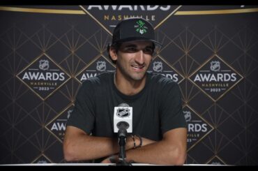 Seattle Kraken Forward Matty Beniers Ahead of 2023 #nhl Awards