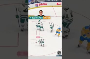 Buchnevich knots it up with leas than a minute left. #hockey #sanjosesharks #nhl23 #nhl