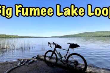 Big Fumee Lake Loop - Gravel Biking UP MI