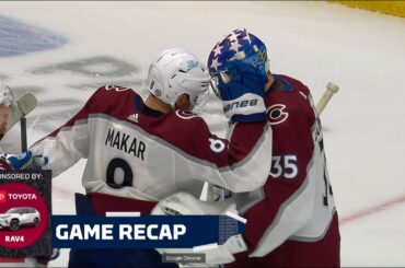 Toyota Game Recap: Colorado Avalanche 4-1 Anaheim Ducks