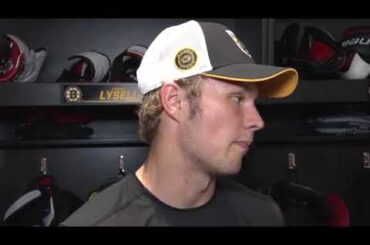 Fabian Lysell on Fighting For Bruins Roster Spot at Development Camp